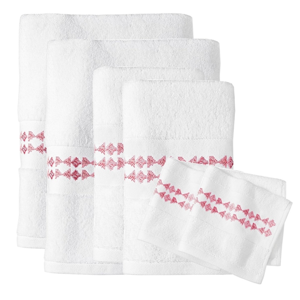 NWT Sabrina Soto Boutique Luxury 6 Piece Towel Set